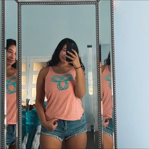 Coral TNA/aritzia tank top!